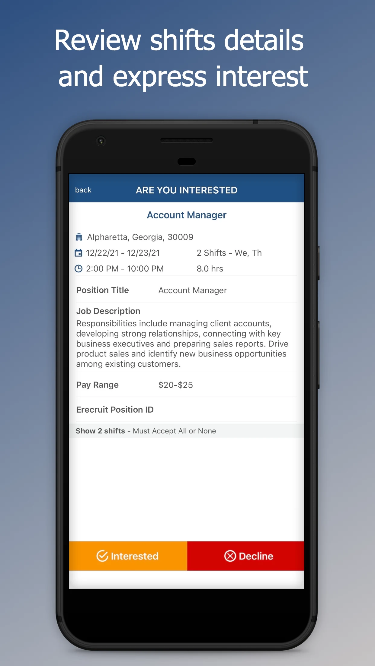 Kimco Jobs screenshot