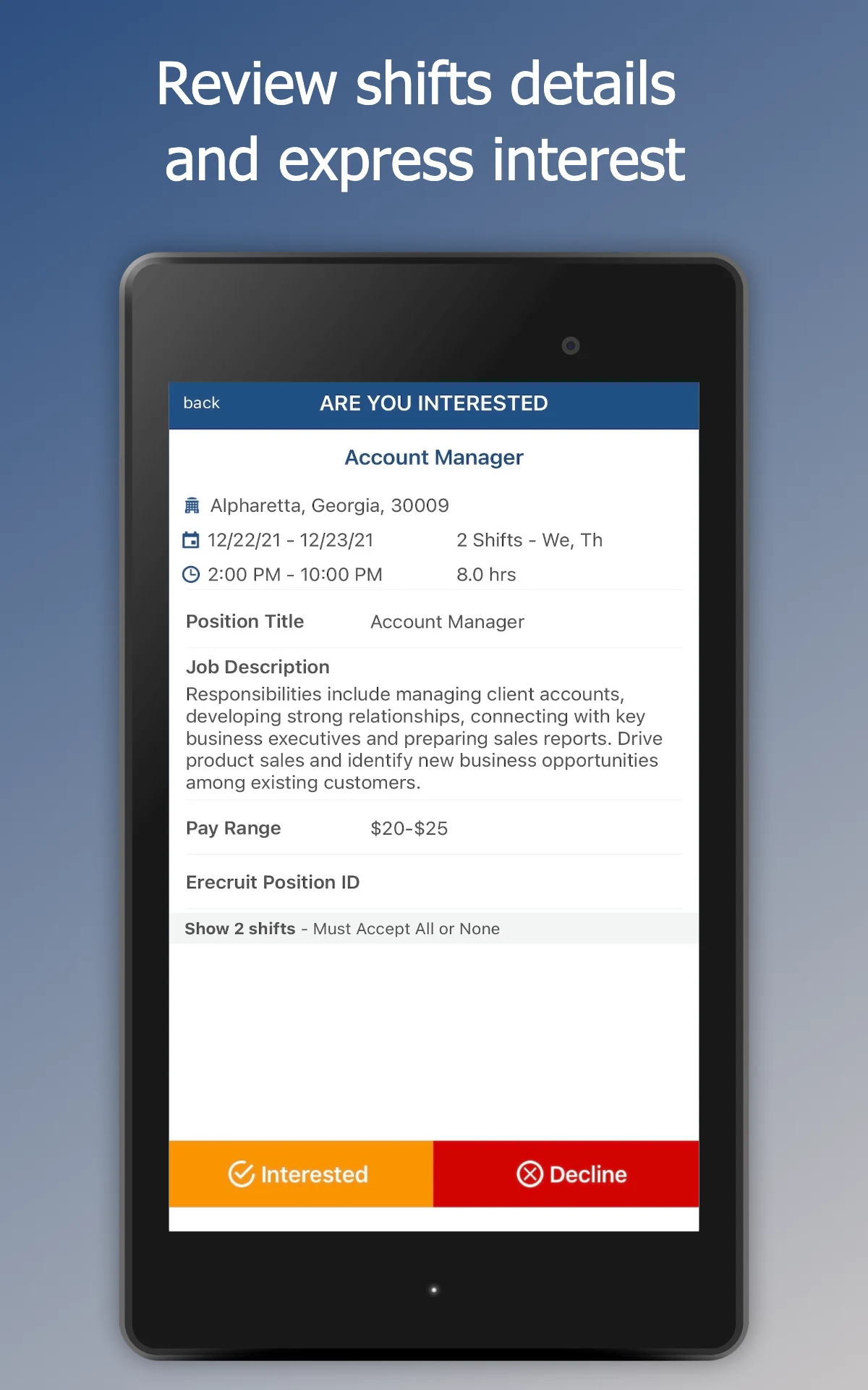 Kimco Jobs screenshot